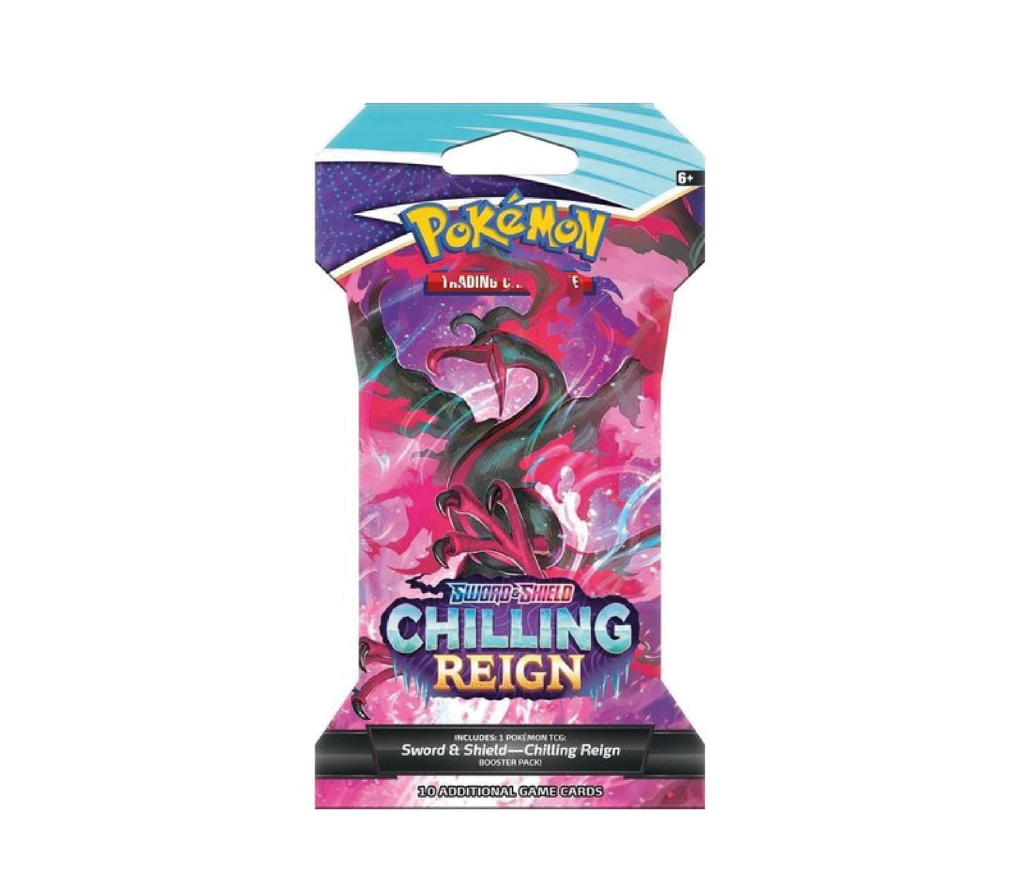 Pokémon Sword & Shield Chilling Reign Sleeved Booster
