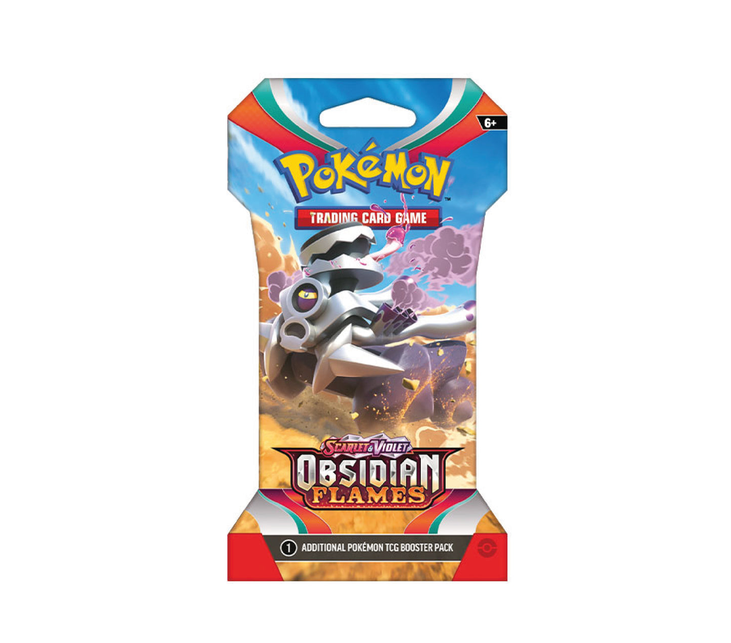 Pokémon Scarlet & Violet Obsidian Flames Sleeved Booster (Random Art)