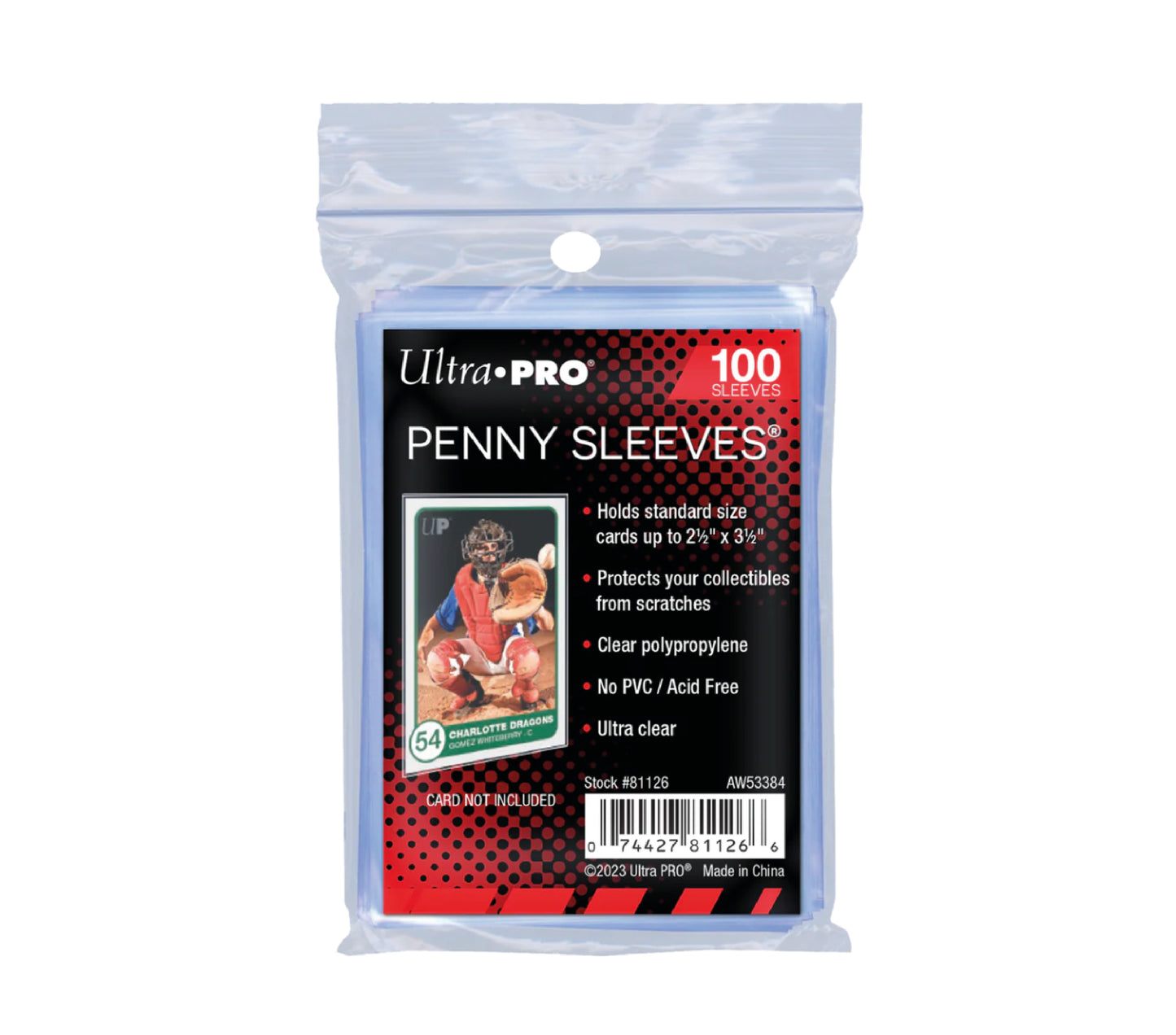 Ultra Pro Soft Sleeves (100 sleeves)