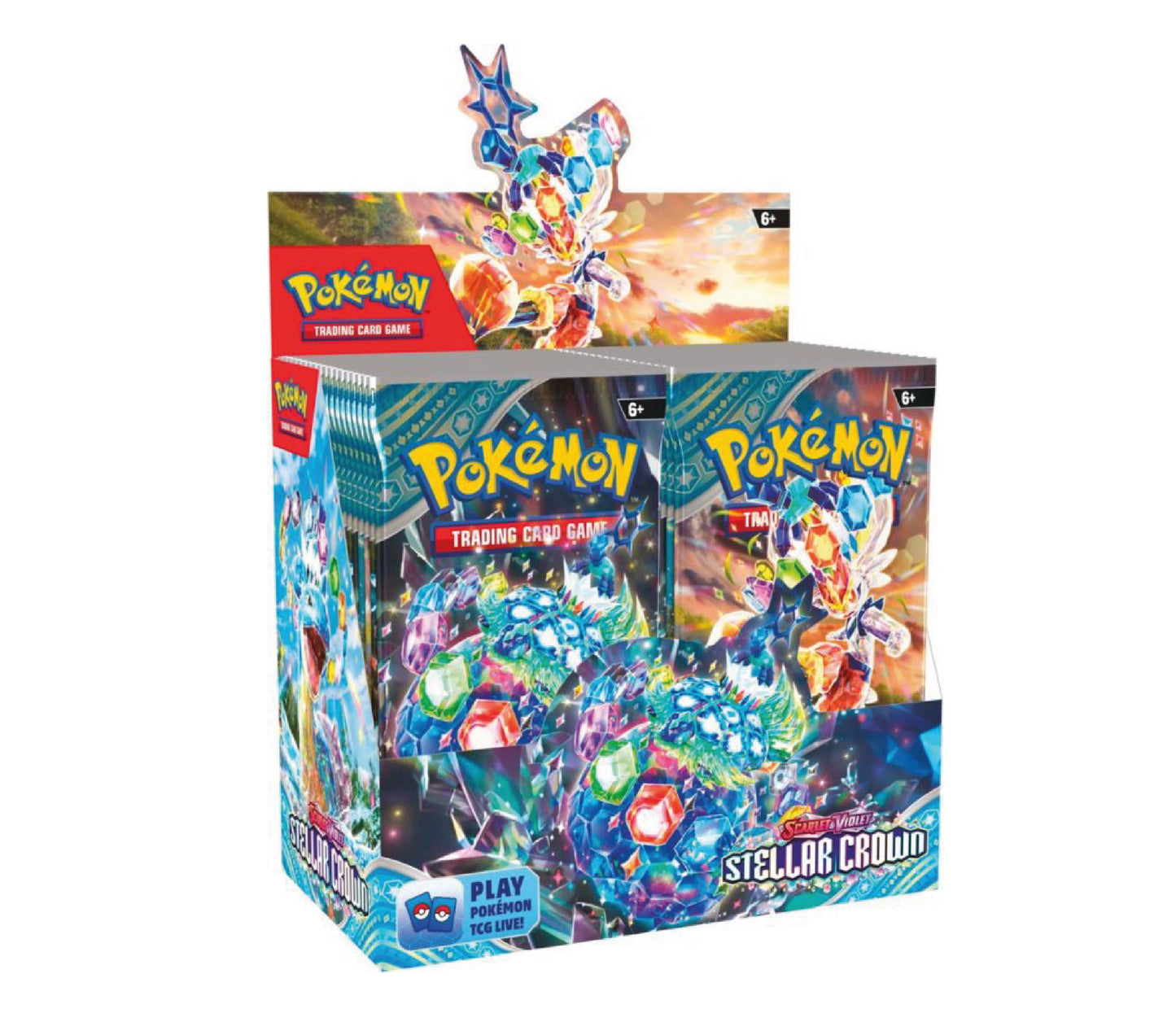 Pokémon Scarlet & Violet Stellar Crown Booster Box