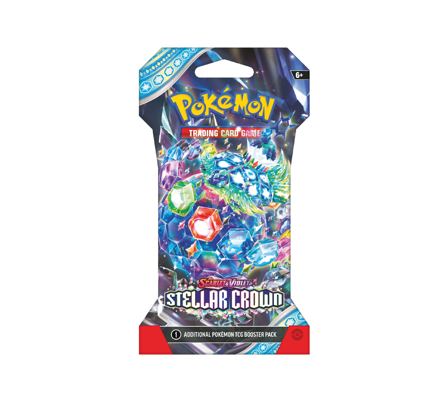 Pokémon Scarlet & Violet Stellar Crown Sleeved Booster (Random Art)
