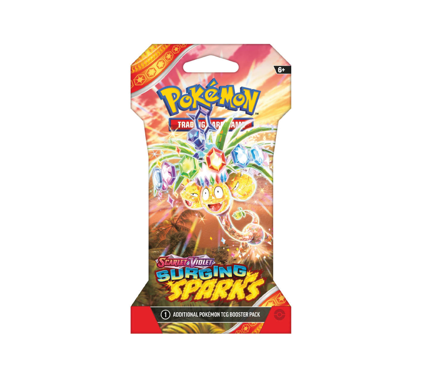 Pokémon Scarlet & Violet Surging Sparks Sleeved Booster
