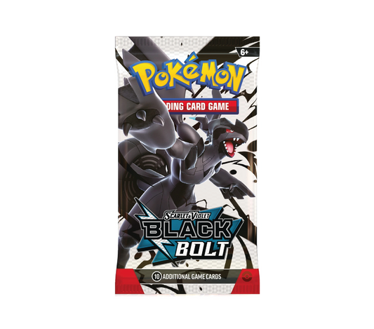 Pokémon Scarlet & Violet Black Bolt Booster(Pre Order:Beschikbaar vanaf 15-10-2025)