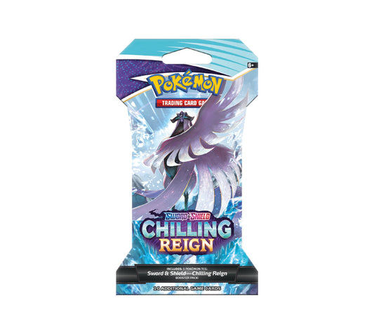 Pokémon Sword & Shield Chilling Reign Sleeved Booster