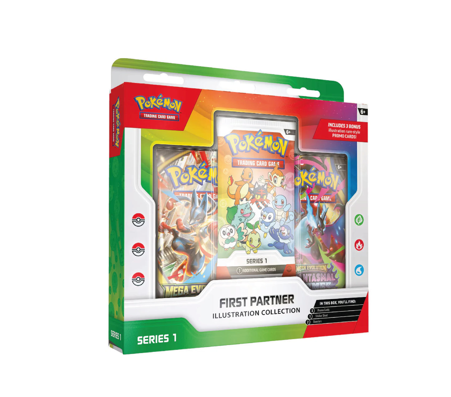 Pokémon First Partner Illustration Collection – Series 1