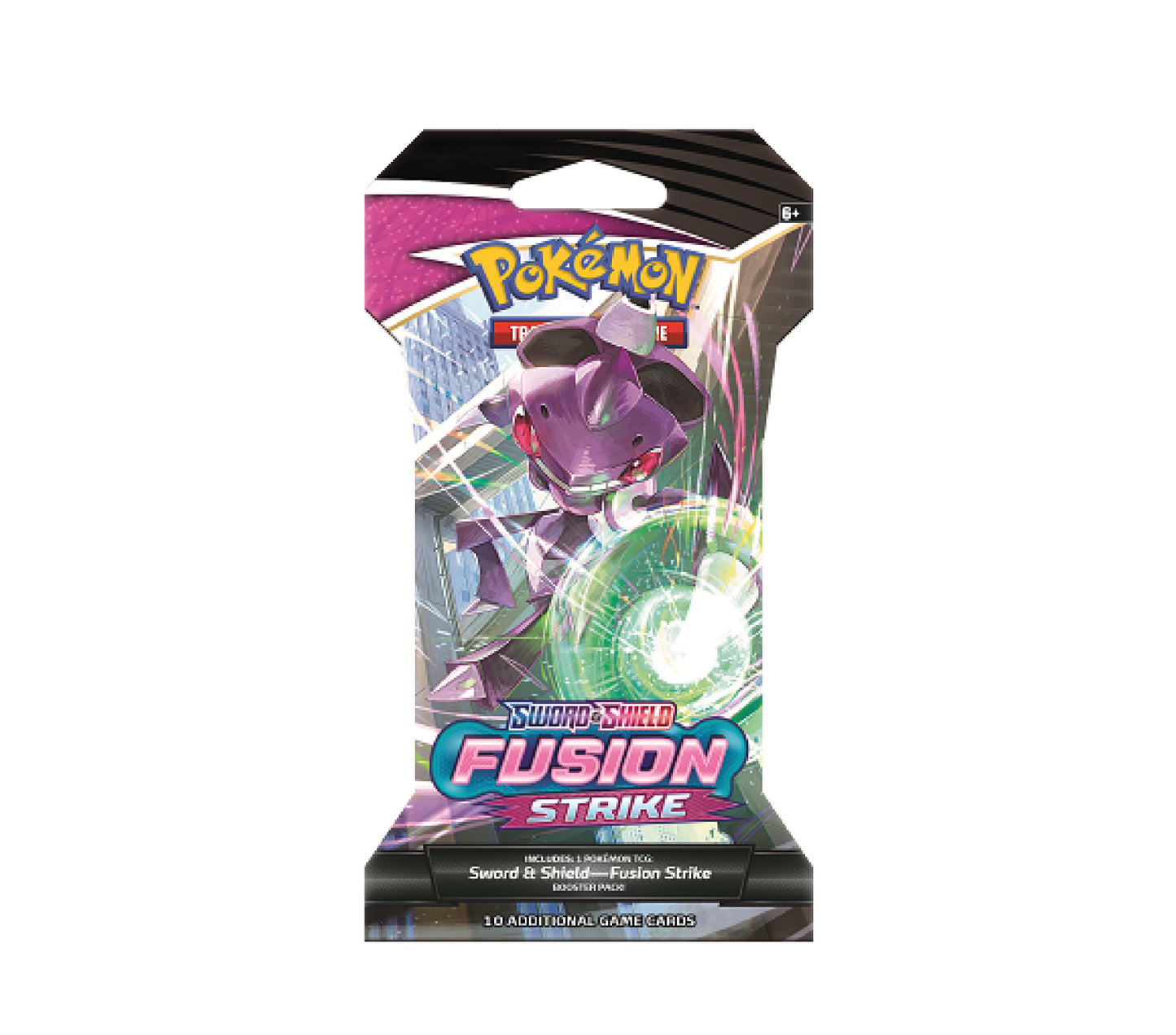 Pokémon Sword & Shield Fusion Strike Sleeved Booster (Random Art)