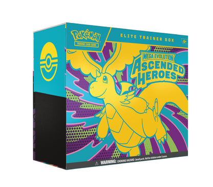 Pokémon Mega Evolution Ascended Heroes Elite Trainer Box - Pre Order