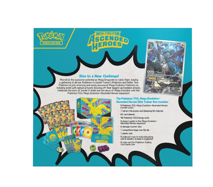 Pokémon Mega Evolution Ascended Heroes Elite Trainer Box - Pre Order