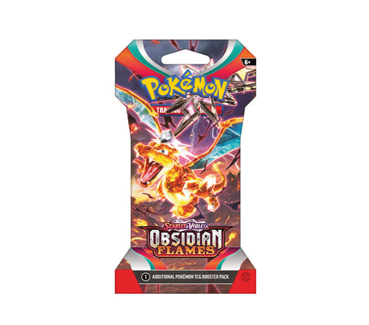 Pokémon Scarlet & Violet Obsidian Flames Sleeved Booster (Random Art)