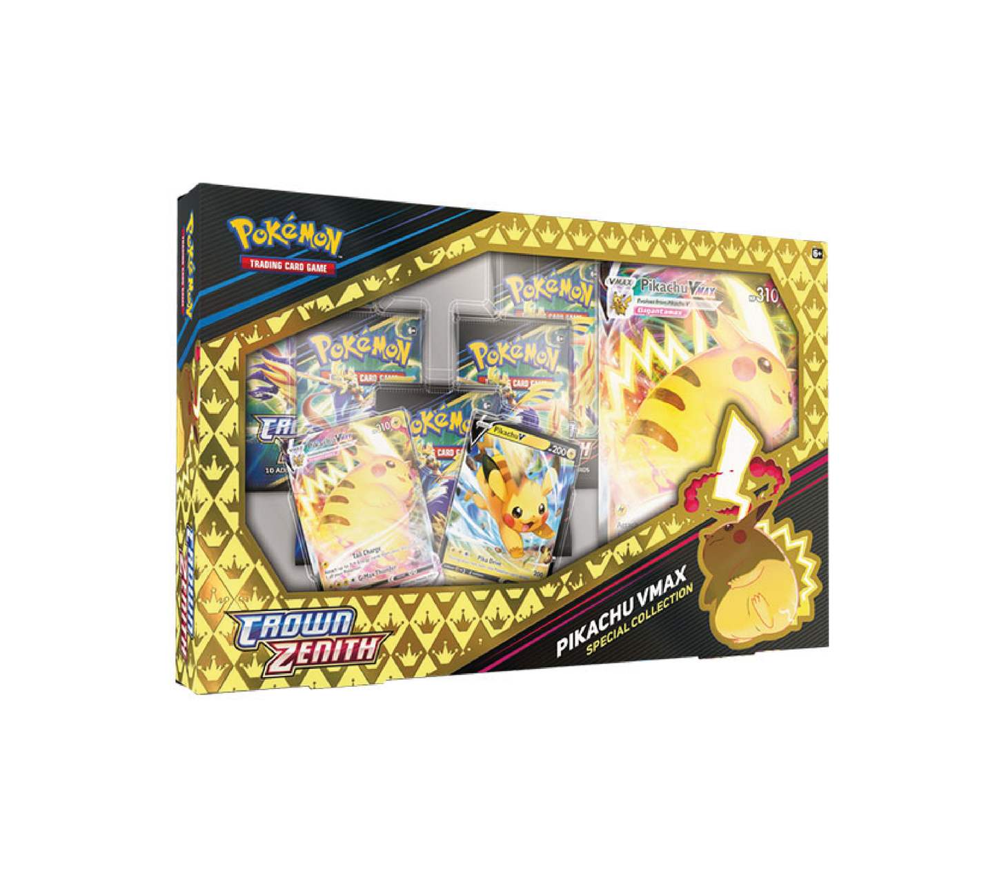 Pokémon Sword & Shield Crown Zenith Pikachu VMAX Special Collection Box