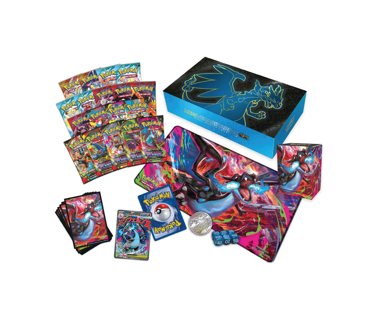 Pokémon Mega Evolution Phantasmal Flames - Ultra Premium Collection Mega Charizard Ex