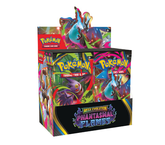 Pokémon Mega Evolution Phantasmal Flames Booster Box