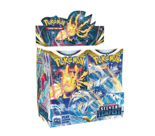 Pokémon Sword & Shield Silver Tempest Booster Box