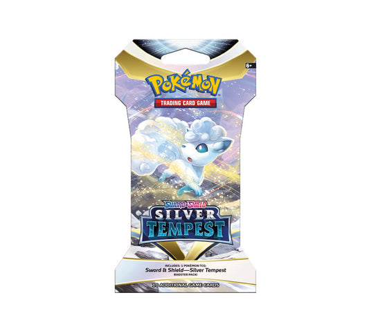 Pokémon Sword & Shield Silver Tempest Sleeved Booster (Random Art)