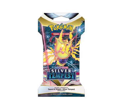 Pokémon Sword & Shield Silver Tempest Sleeved Booster (Random Art)