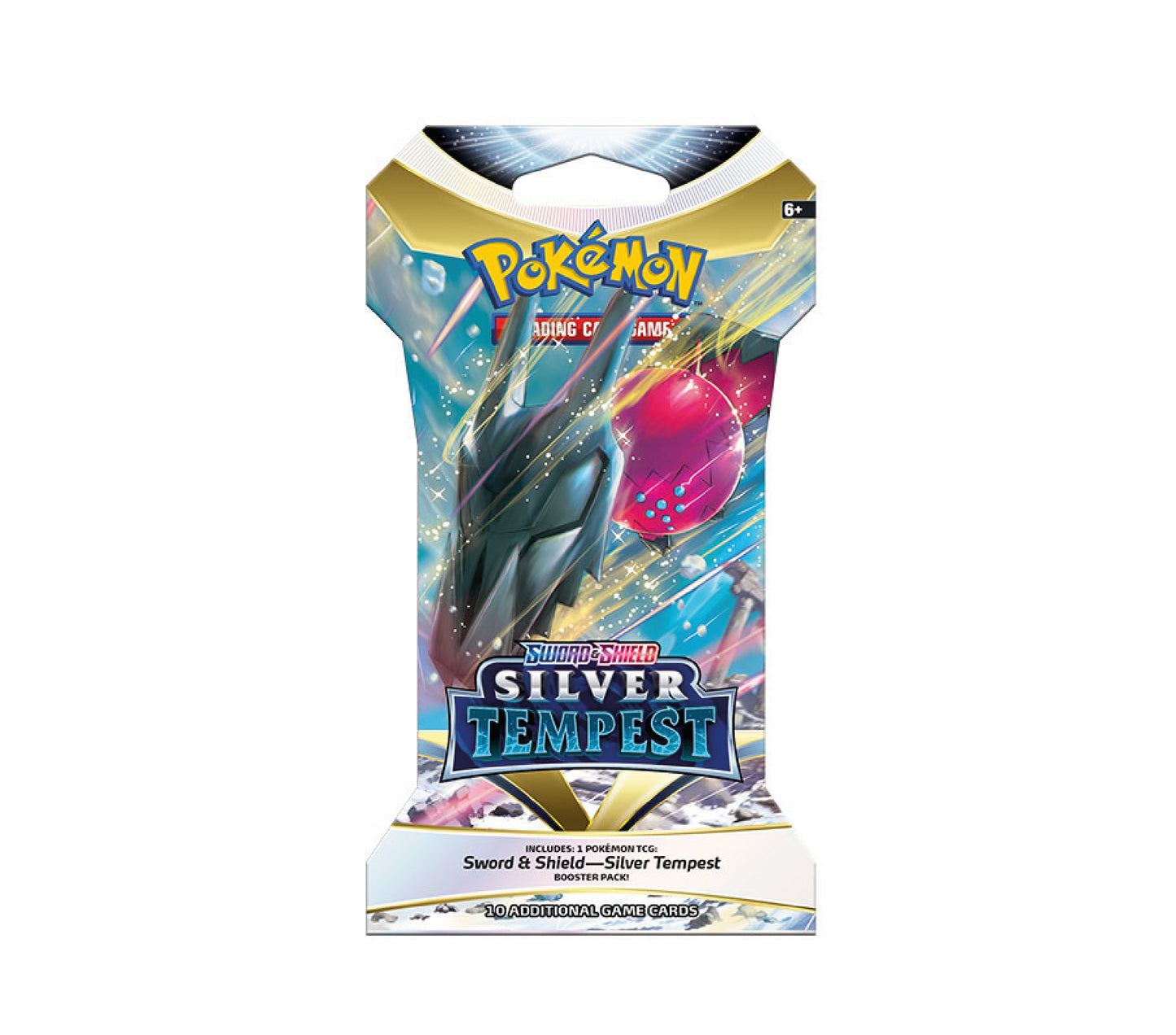 Pokémon Sword & Shield Silver Tempest Sleeved Booster (Random Art)