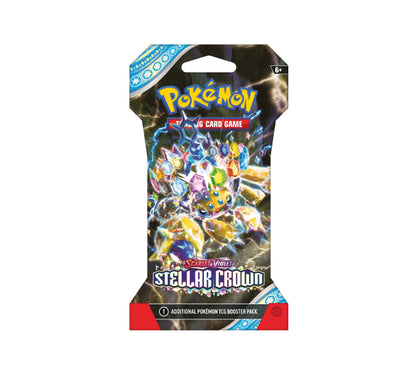 Pokémon Scarlet & Violet Stellar Crown Sleeved Booster (Random Art)